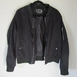 Black Bomber Jacket